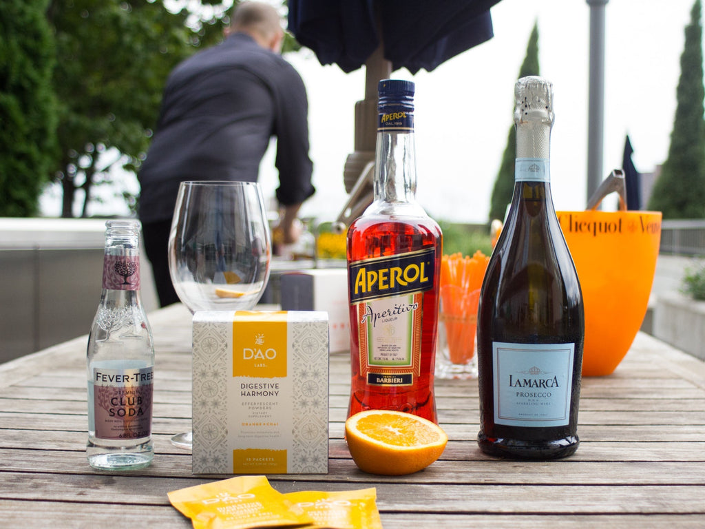 A DAO Labs Pre-Dinner Cocktail: The Digestive Harmony Spritz