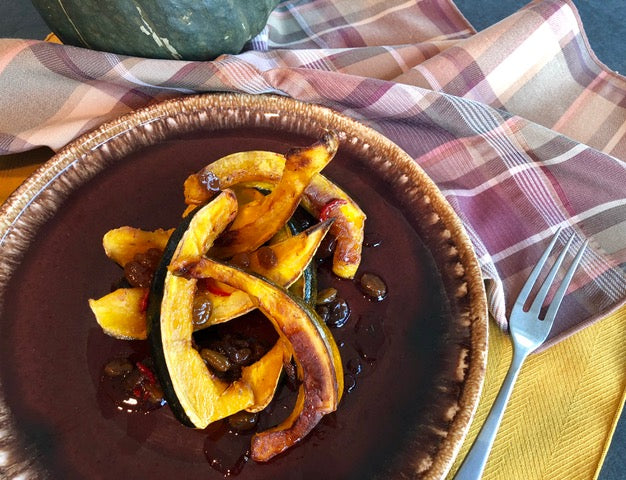Sweet & Sour Roasted Squash for Digestive Health & Strength