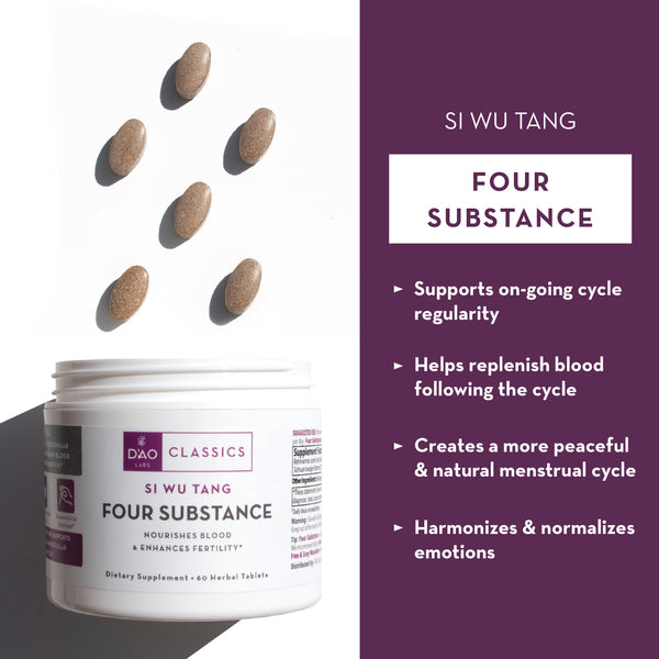 Four Substance Supplement Facts