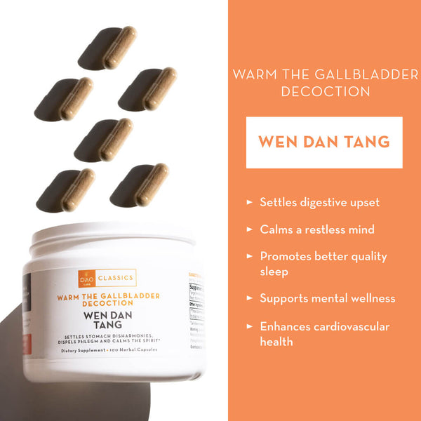 Wen Dan Tang | Warm The Gallbladder Decoction Supplement Facts