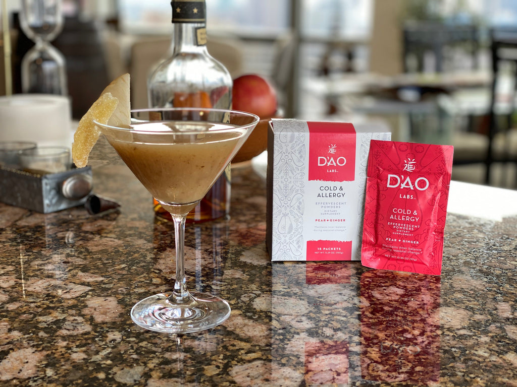A Chinese Medicine Inspired “Quarantini”  to Support Seasonal Wellness