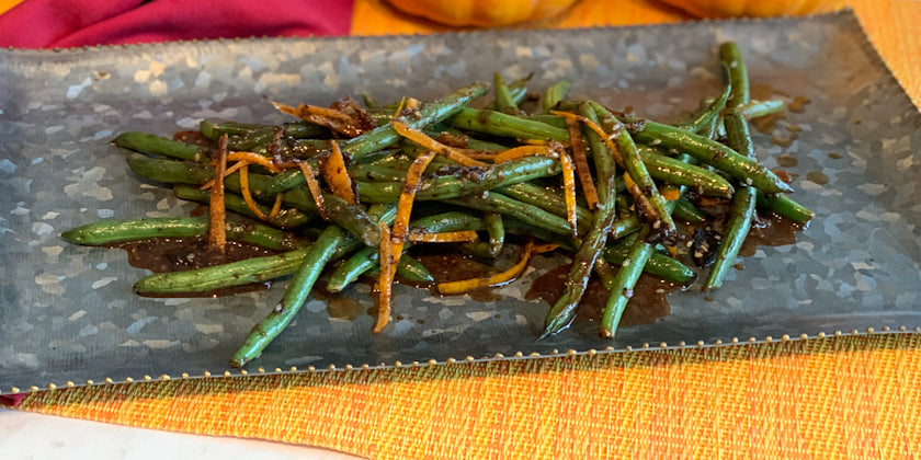 Lighten Up Your Thanksgiving Feast with a Delicious Eastern Inspired Green Bean Recipe