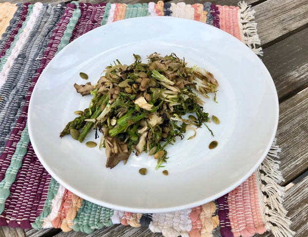A Grilled Vegetable Salad to Help You Sleep Better