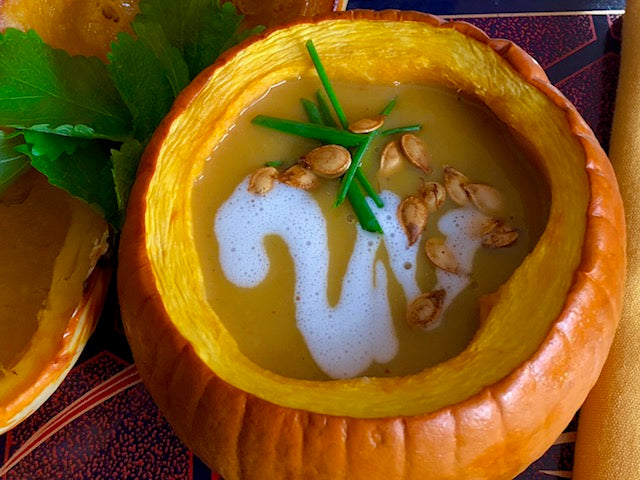 A Fall Pumpkin Soup to Ease Bloating and Strengthen Digestion