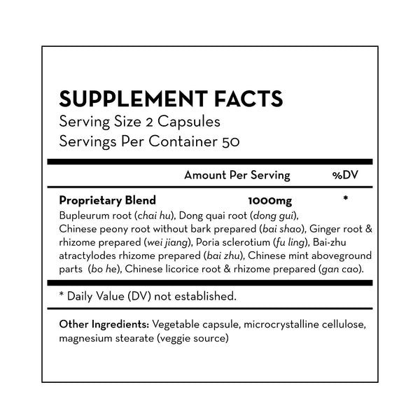 Free & Easy Wanderer Supplement Facts
